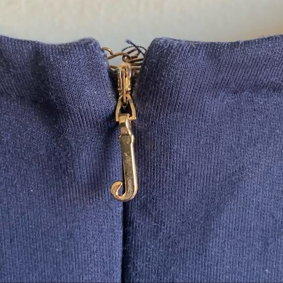 Juicy Couture Navy Sleeveless Shift Dress Size Small - Picture 4 of 9